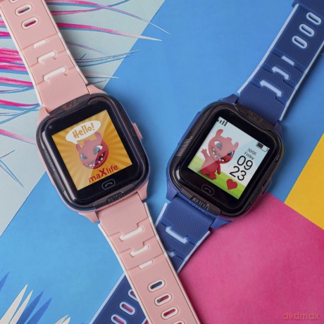 Maxlife smartwatch 4G MXKW-350 niebieski GPS WiFi