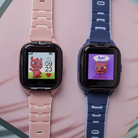 Maxlife smartwatch 4G MXKW-350 różowy GPS WiFi