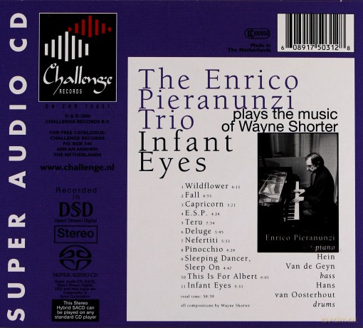 Pieranunzi, Enrico Trio: Infant Eyes (Plays The Music of Wayne Shorter) (SACD hybrid) [SACD]
