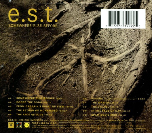 Svensson, Esbjörn Trio e.s.t.: Somewhere Else Before [CD]