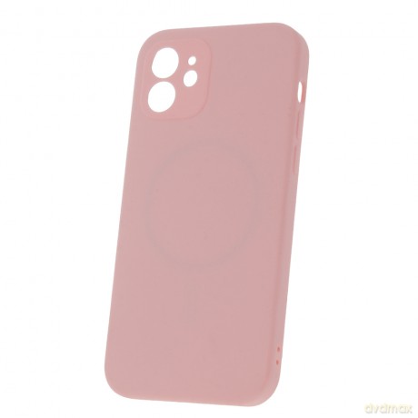 Nakładka Mag Invisible do iPhone 12 6,1" pastelowy różowy