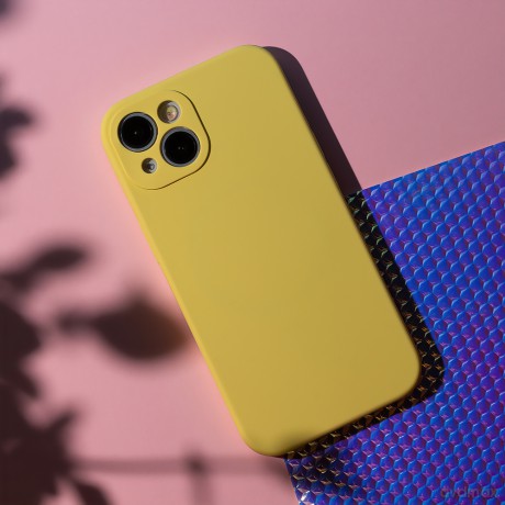 Nakładka Mag Invisible do iPhone 13 6,1" pastelowy żółty