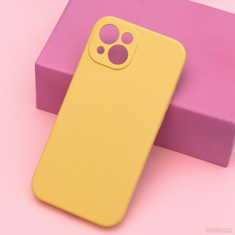 Nakładka Mag Invisible do iPhone 14 6,1" pastelowy żółty