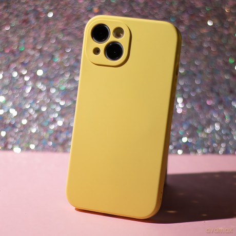 Nakładka Mag Invisible do iPhone 14 6,1" pastelowy żółty