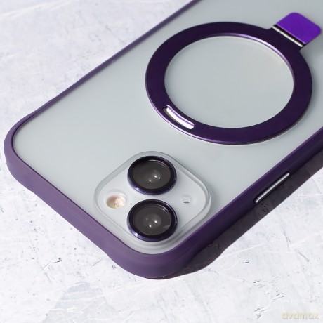 Nakładka Mag Ring do iPhone 12 6,1" fioletowy