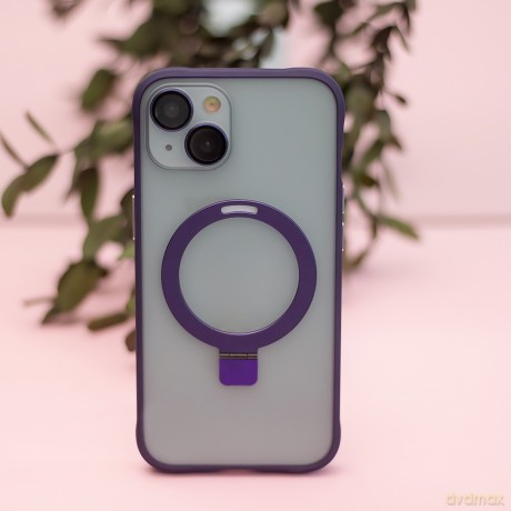 Nakładka Mag Ring do iPhone 12 6,1" fioletowy