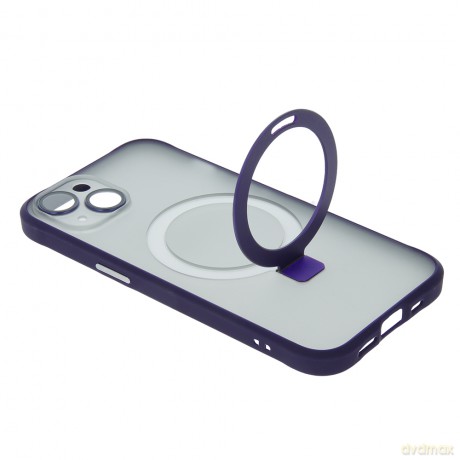 Nakładka Mag Ring do iPhone 12 6,1" fioletowy