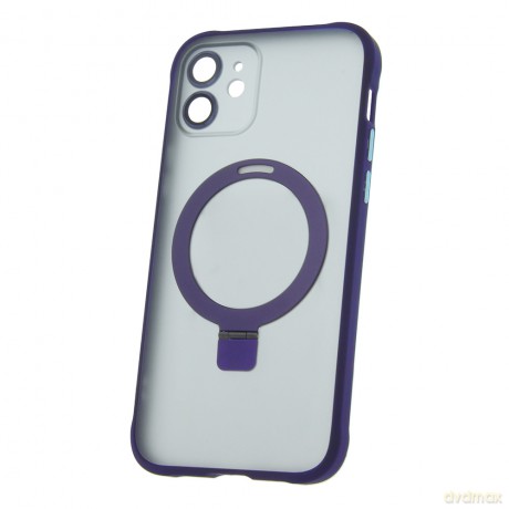 Nakładka Mag Ring do iPhone 12 6,1" fioletowy