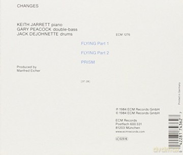 Jarrett,Peacock,Dejohnette: Changes [CD]