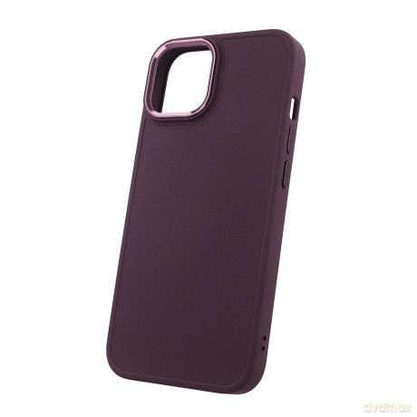 Nakładka Satin do iPhone 14 6,1" burgundowa
