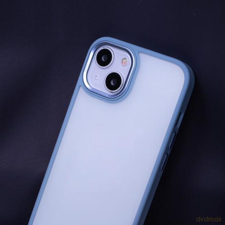 Nakładka Satin Matt do iPhone 15 Pro 6,1" niebieska