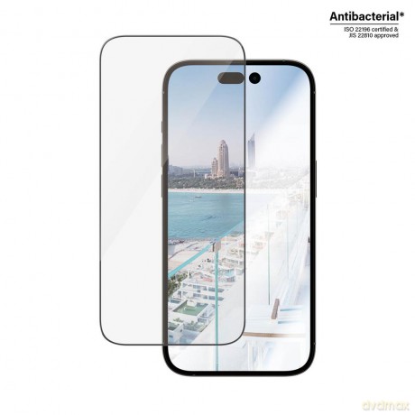 PanzerGlass szkło hartowane Ultra-Wide Fit Anti-Reflective z aplikatorem do iPhone 14 Pro 6,1"