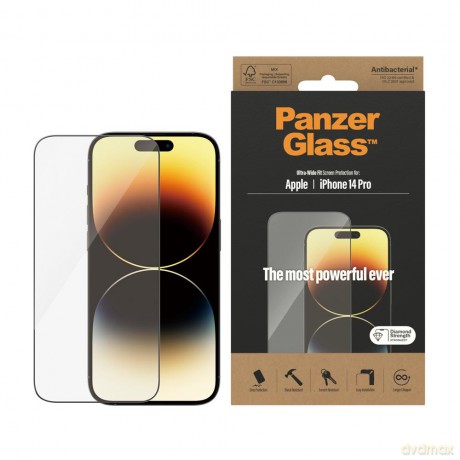 PanzerGlass szkło hartowane Ultra-Wide Fit do iPhone 14 Pro 6,1"