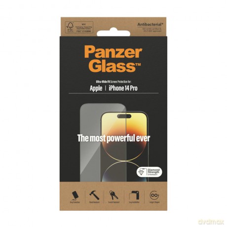 PanzerGlass szkło hartowane Ultra-Wide Fit do iPhone 14 Pro 6,1"