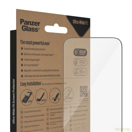 PanzerGlass szkło hartowane Ultra-Wide Fit do iPhone 14 Pro 6,1"