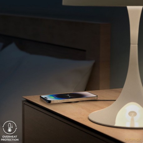 Spigen ładowarka bezprzewodowa PF2101 Arcfield Magnetic Magsafe Wireless Charger czarna