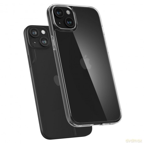 Spigen nakładka Airskin Hybrid do iPhone 15 6,1" Crystal Clear