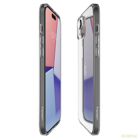 Spigen nakładka Airskin Hybrid do iPhone 15 6,1" Crystal Clear