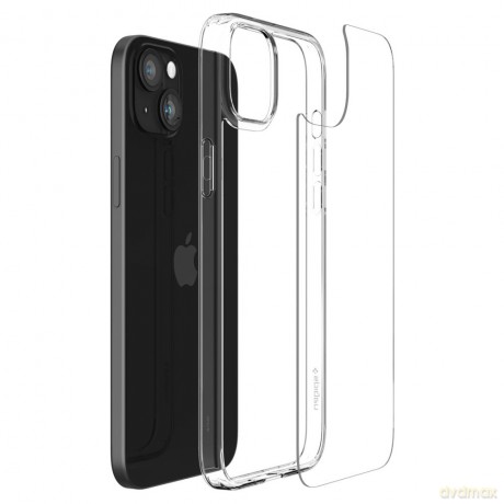Spigen nakładka Airskin Hybrid do iPhone 15 6,1" Crystal Clear