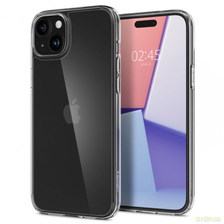 Spigen nakładka Airskin Hybrid do iPhone 15 6,1" Crystal Clear