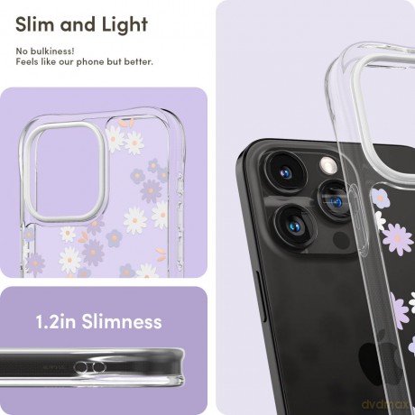 Spigen nakładka Cyrill Cecile do iPhone 15 Pro 6,1" Dream Daisy