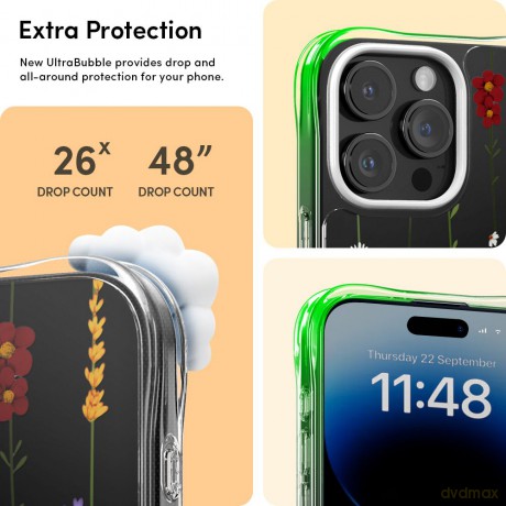 Spigen nakładka Cyrill Cecile do iPhone 15 Pro Max 6,7" Flower Garden