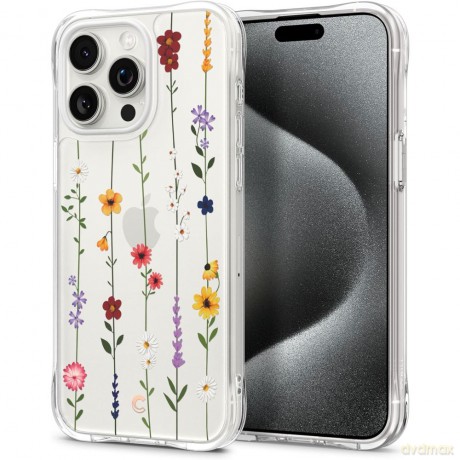 Spigen nakładka Cyrill Cecile do iPhone 15 Pro Max 6,7" Flower Garden