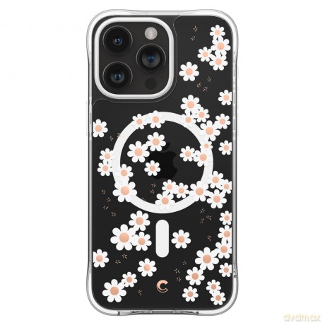 Spigen nakładka Cyrill Cecile Mag Magsafe do iPhone 15 Pro 6,1" biała Daisy