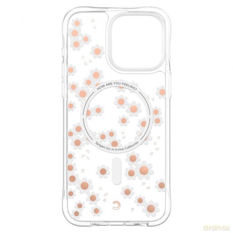 Spigen nakładka Cyrill Cecile Mag Magsafe do iPhone 15 Pro 6,1" biała Daisy