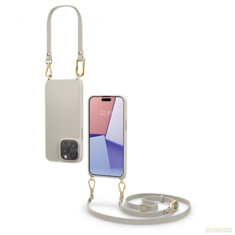 Spigen nakładka Cyrill Classic Charm Mag Magsafe do iPhone 15 Pro Max 6,7" Cream