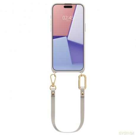 Spigen nakładka Cyrill Classic Charm Mag Magsafe do iPhone 15 Pro Max 6,7" Cream