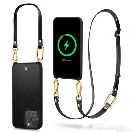 Spigen nakładka Cyrill Classic Charm Mag Magsafe do iPhone 15 Pro Max 6,7" czarna