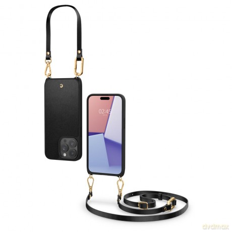 Spigen nakładka Cyrill Classic Charm Mag Magsafe do iPhone 15 Pro Max 6,7" czarna