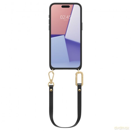 Spigen nakładka Cyrill Classic Charm Mag Magsafe do iPhone 15 Pro Max 6,7" czarna