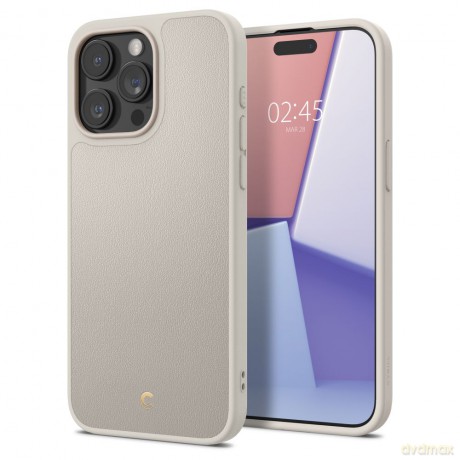Spigen nakładka Cyrill Kajuk Mag Magsafe do iPhone 15 Pro 6,1" Cream
