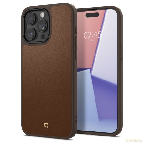 Spigen nakładka Cyrill Kajuk Mag Magsafe do iPhone 15 Pro 6,1" Saddle Brown