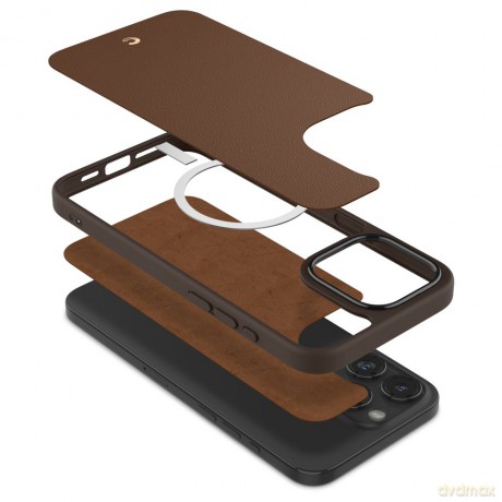 Spigen nakładka Cyrill Kajuk Mag Magsafe do iPhone 15 Pro 6,1" Saddle Brown