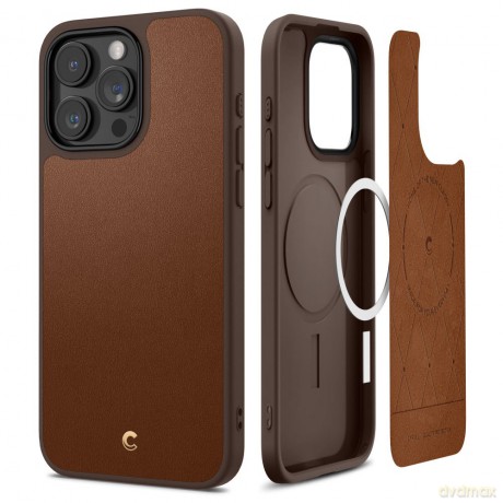 Spigen nakładka Cyrill Kajuk Mag Magsafe do iPhone 15 Pro 6,1" Saddle Brown