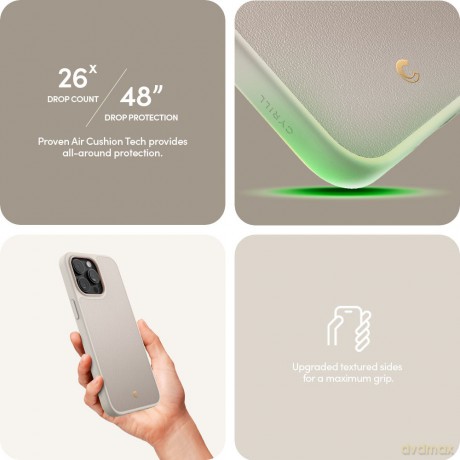 Spigen nakładka Cyrill Kajuk Mag Magsafe do iPhone 15 Pro Max 6,7" Cream
