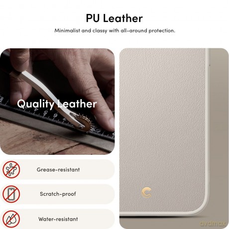 Spigen nakładka Cyrill Kajuk Mag Magsafe do iPhone 15 Pro Max 6,7" Cream