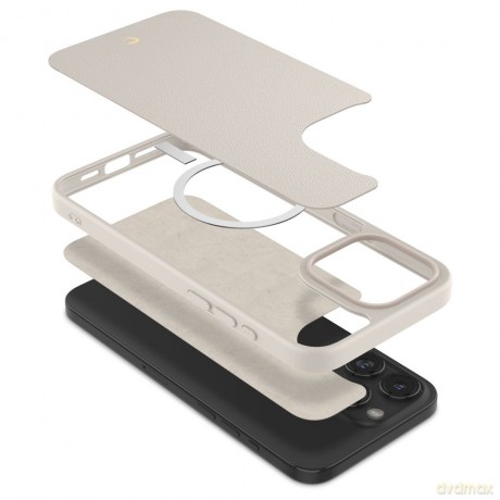 Spigen nakładka Cyrill Kajuk Mag Magsafe do iPhone 15 Pro Max 6,7" Cream