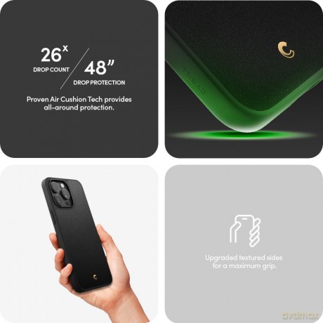 Spigen nakładka Cyrill Kajuk Mag Magsafe do iPhone 15 Pro Max 6,7" czarna