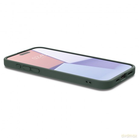 Spigen nakładka Cyrill Kajuk Mag Magsafe do iPhone 15 Pro Max 6,7" Forest Green