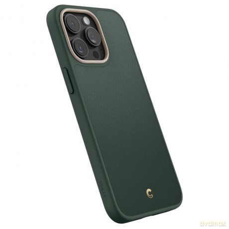 Spigen nakładka Cyrill Kajuk Mag Magsafe do iPhone 15 Pro Max 6,7" Forest Green