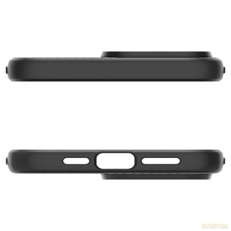 Spigen nakładka Liquid Air do iPhone 15 Pro Max 6,7" matowa czarna