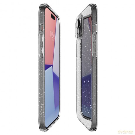 Spigen nakładka Liquid Crystal do iPhone 15 6,1" Glitter Crystal