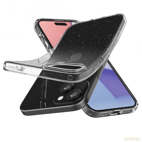 Spigen nakładka Liquid Crystal do iPhone 15 Plus 6,7" Glitter Crystal
