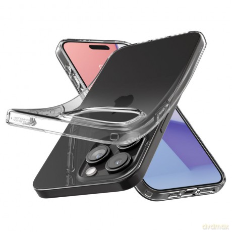 Spigen nakładka Liquid Crystal do iPhone 15 Pro Max 6,7" Crystal Clear