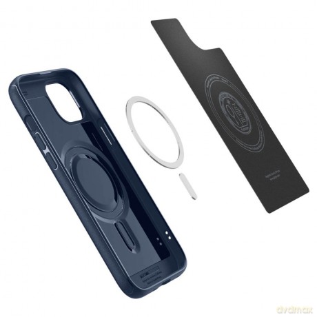 Spigen nakładka Mag Armor Magsafe do iPhone 15 6,1" granatowa