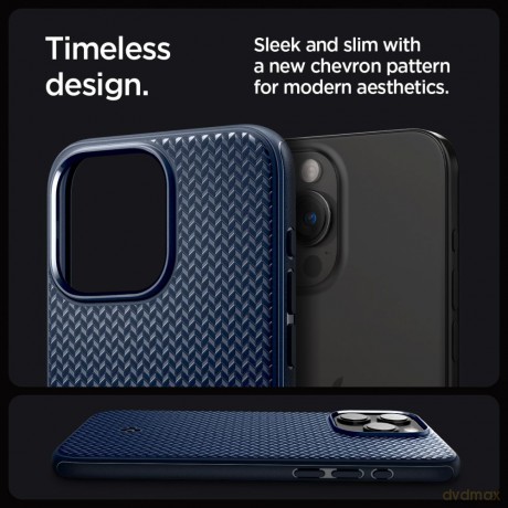 Spigen nakładka Mag Armor Magsafe do iPhone 15 Pro Max 6,7" granatowa